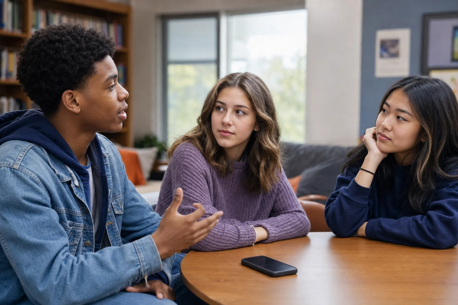 Three teenagers in an honest conversation about digital life
